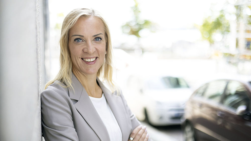 Liikunta-, urheilu- ja nuorisoministeri Sandra Bergqvist