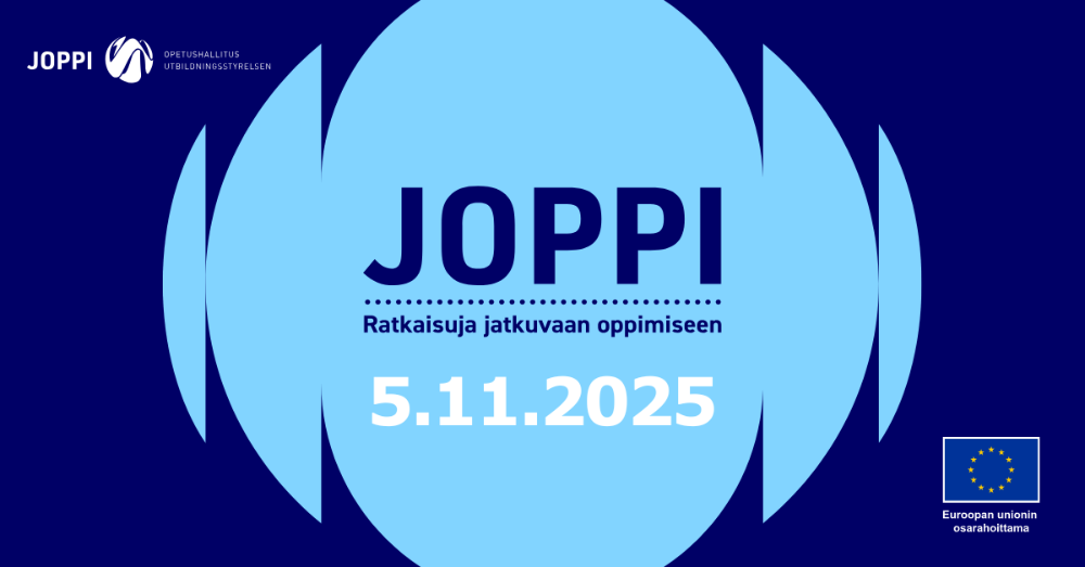 JOPPI – Ratkaisuja jatkuvaan oppimiseen -seminaari