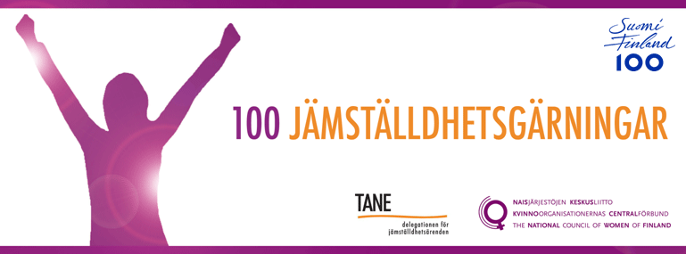 100 jämställdshetsgärningar