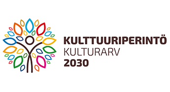 Kulttuuriperintö-Kulturarv 2030 logo.
