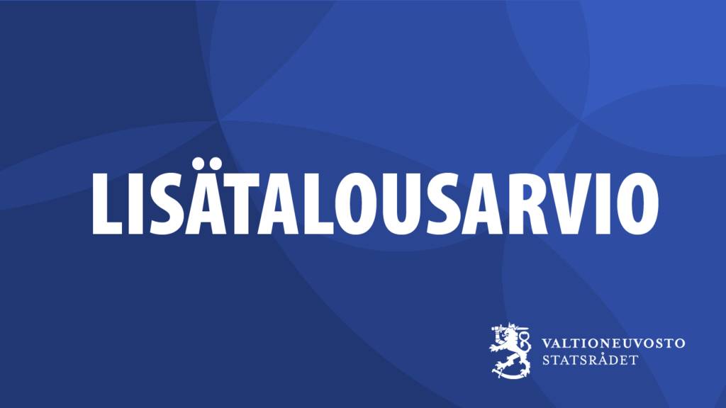 Lisätalousarvio-teksti.